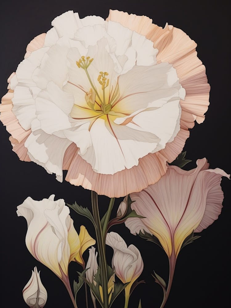 Flower Illustration Lisianthus 4