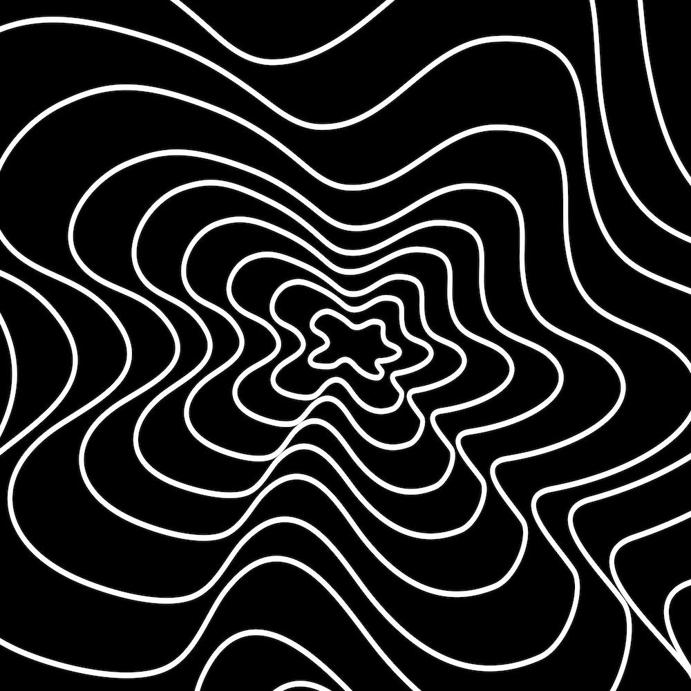 Abstract Wavy Lines 2