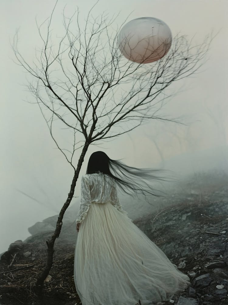 Girl In A White Dress