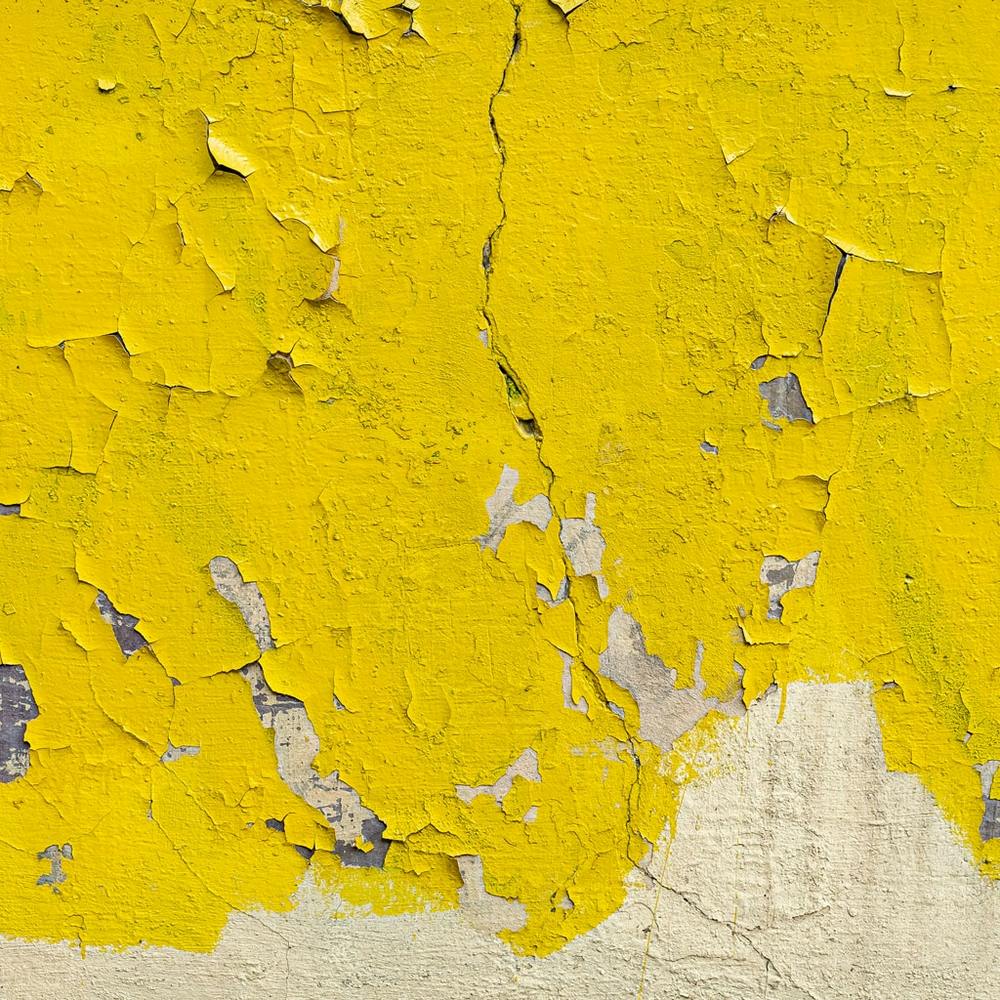 Yellow Peeling Paint