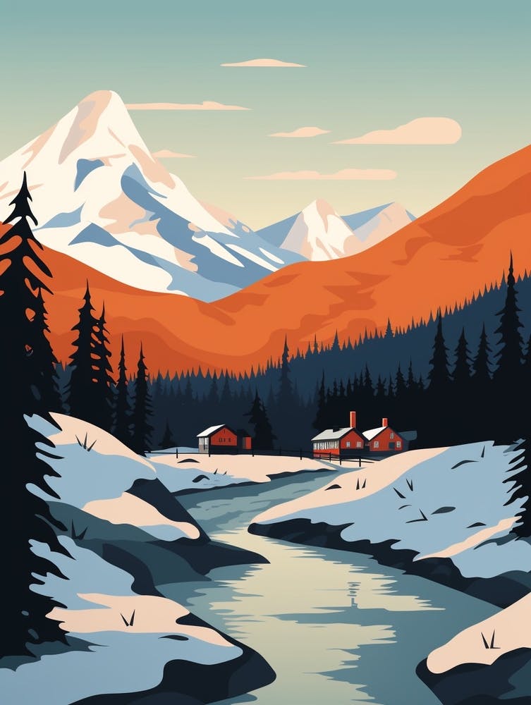 Norway 1 Travel Illustration