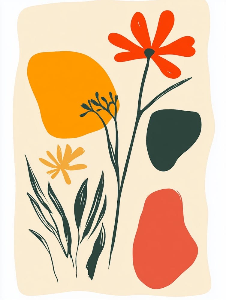 Abstract Floral Painting 26