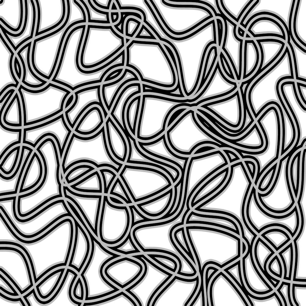 Abstract Black And White Pattern 12