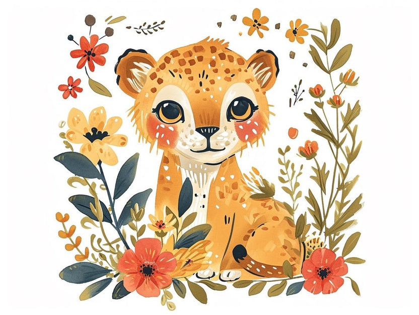 Little Floral Mountain Lion 5