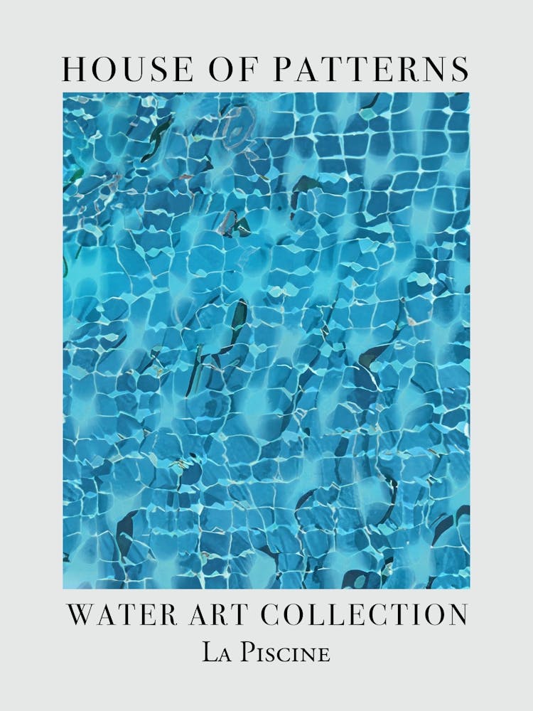House Of Patterns La Piscine Water 25