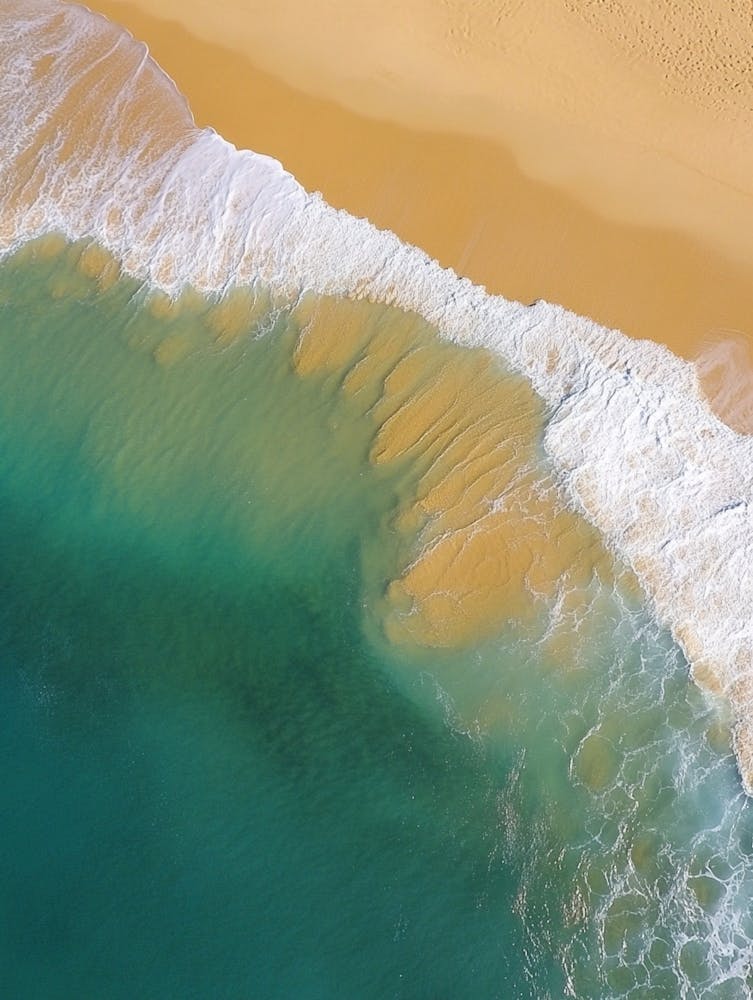 Aerial View Of A Beach 127