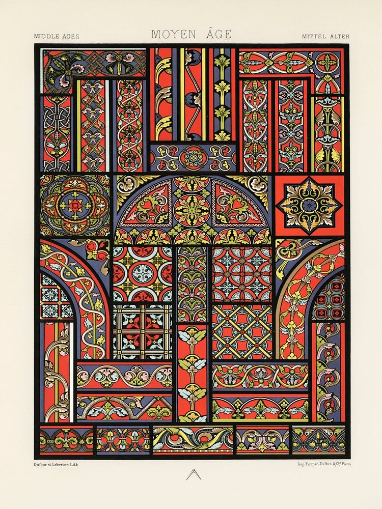 Middle Ages Pattern, Albert Racine 8