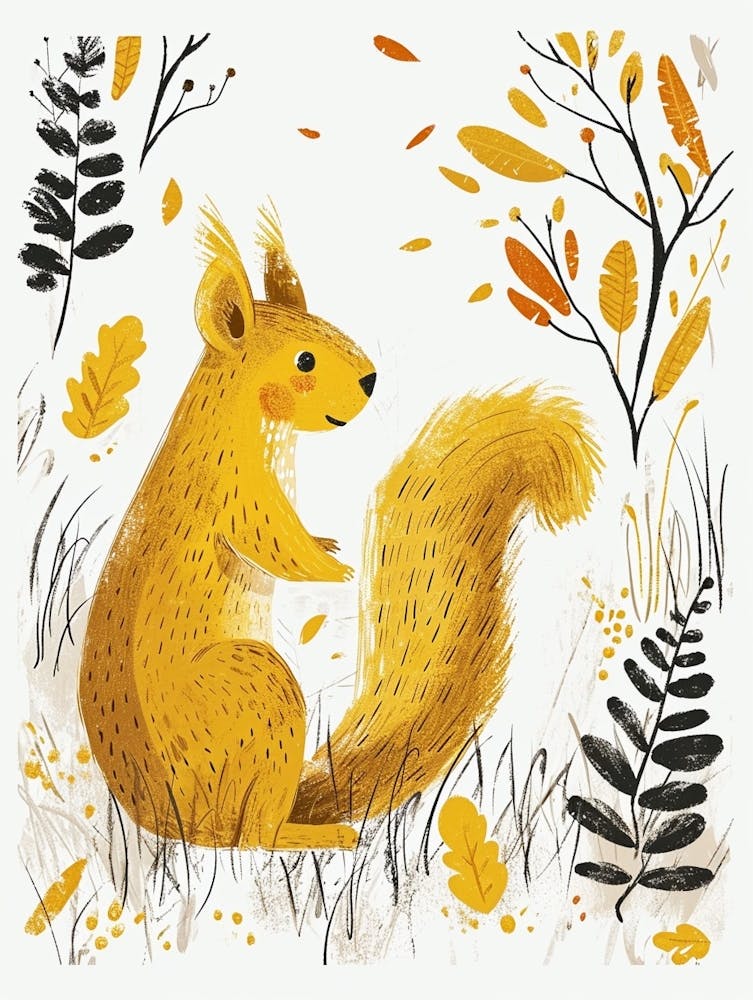 Yellow Squirrel 3