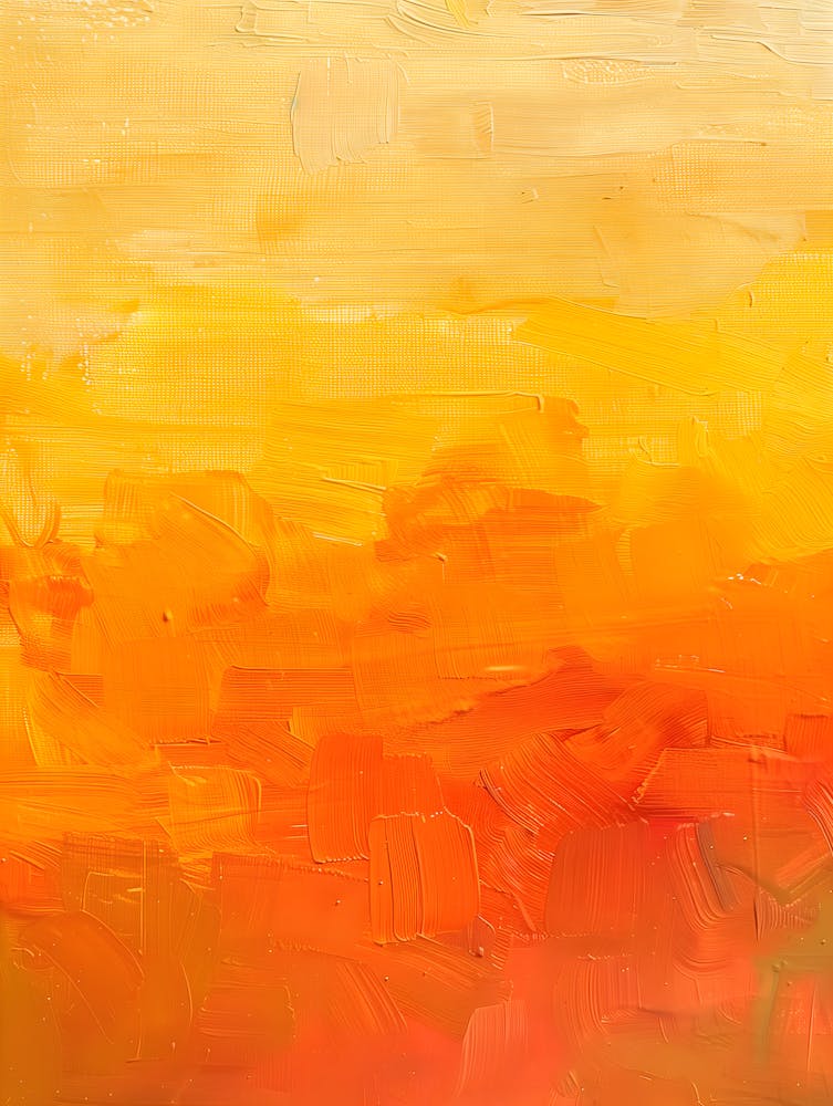 Abstract - Orange Sunset