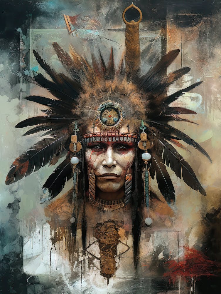 Tribal Enigma: Unmasking Mystical Realms in Indigenous Art