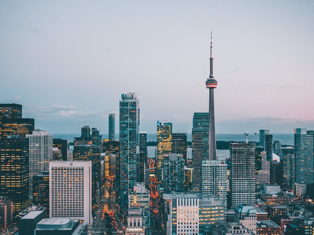 Toronto Cityscape At Twilight