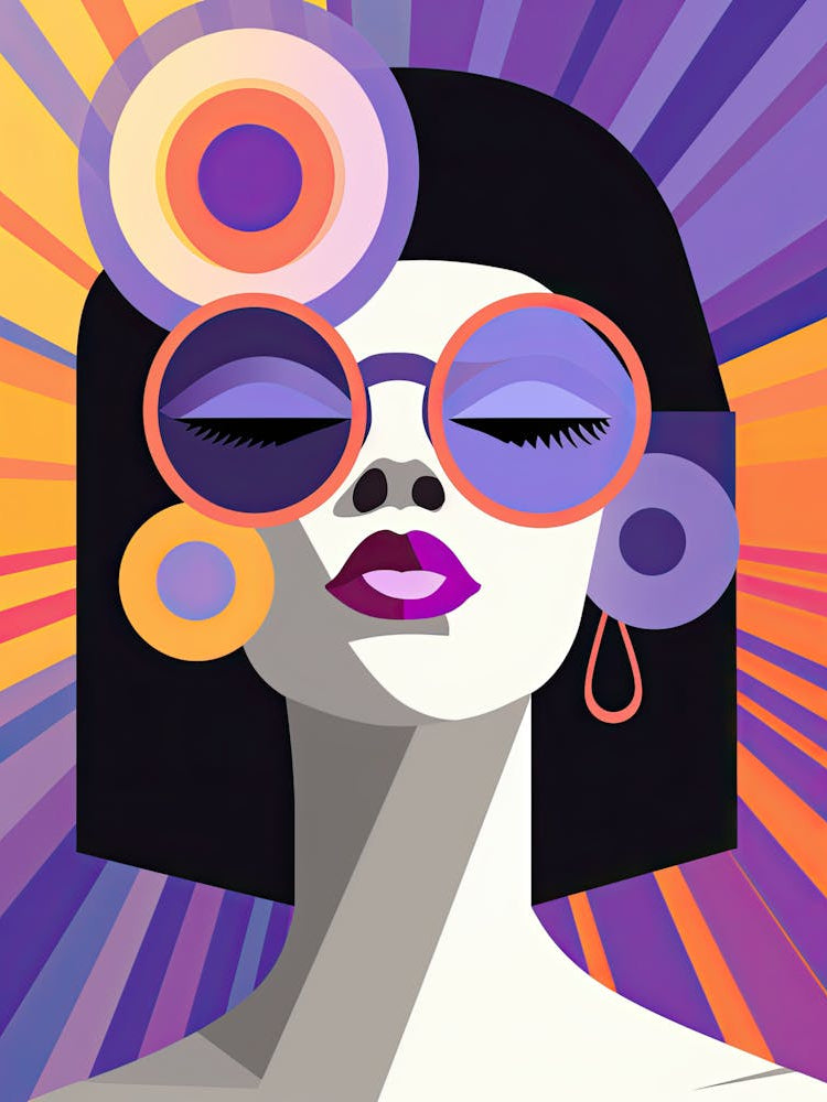 Woman With Sunglasses Bauhaus