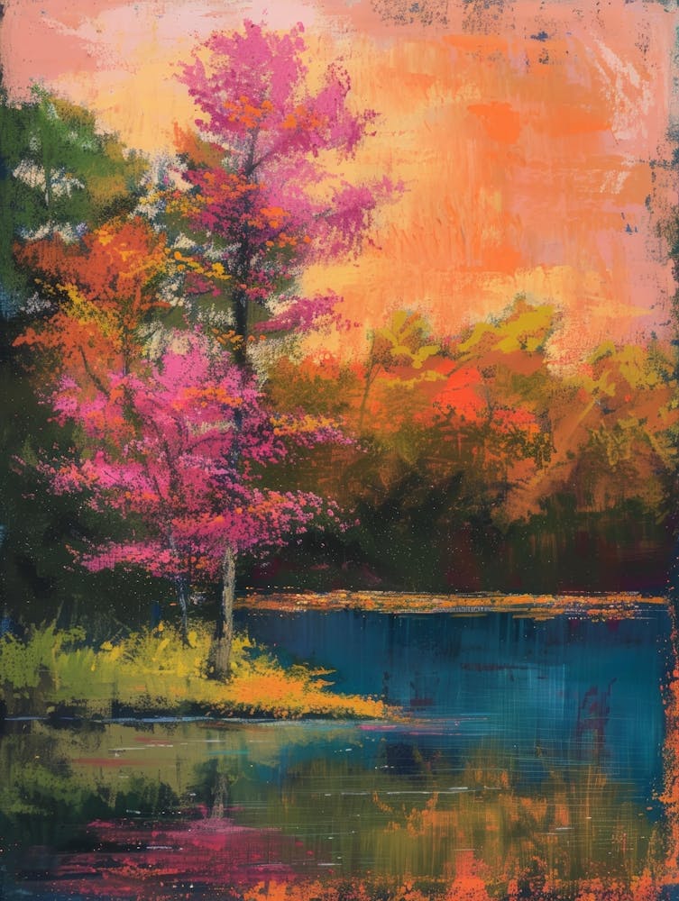 Sunset By The Lake 2