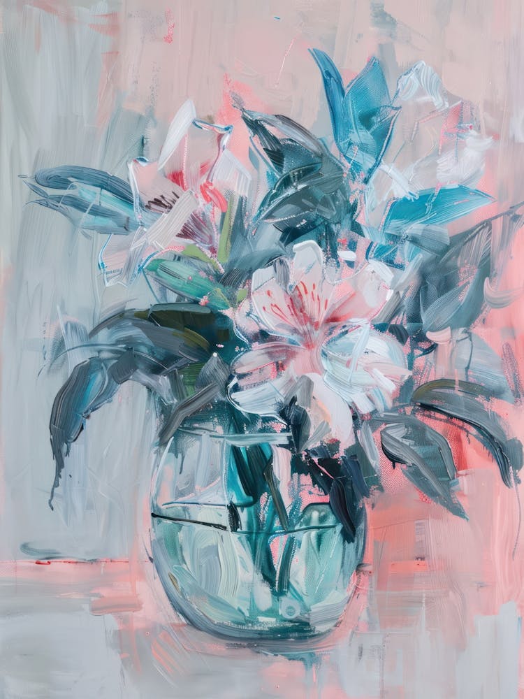 A World Of Flowers Hibiscus 1 Painting