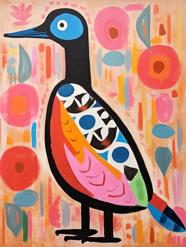 Pink Scandi Canvasback
