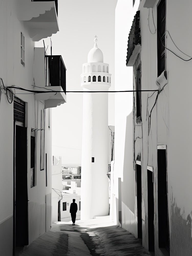 Tangier, Morocco, Photography In Black And White 2
