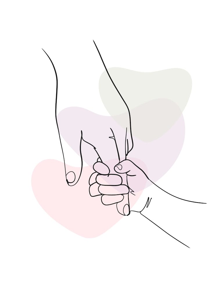 Hand Holding A Child Mothers day 1