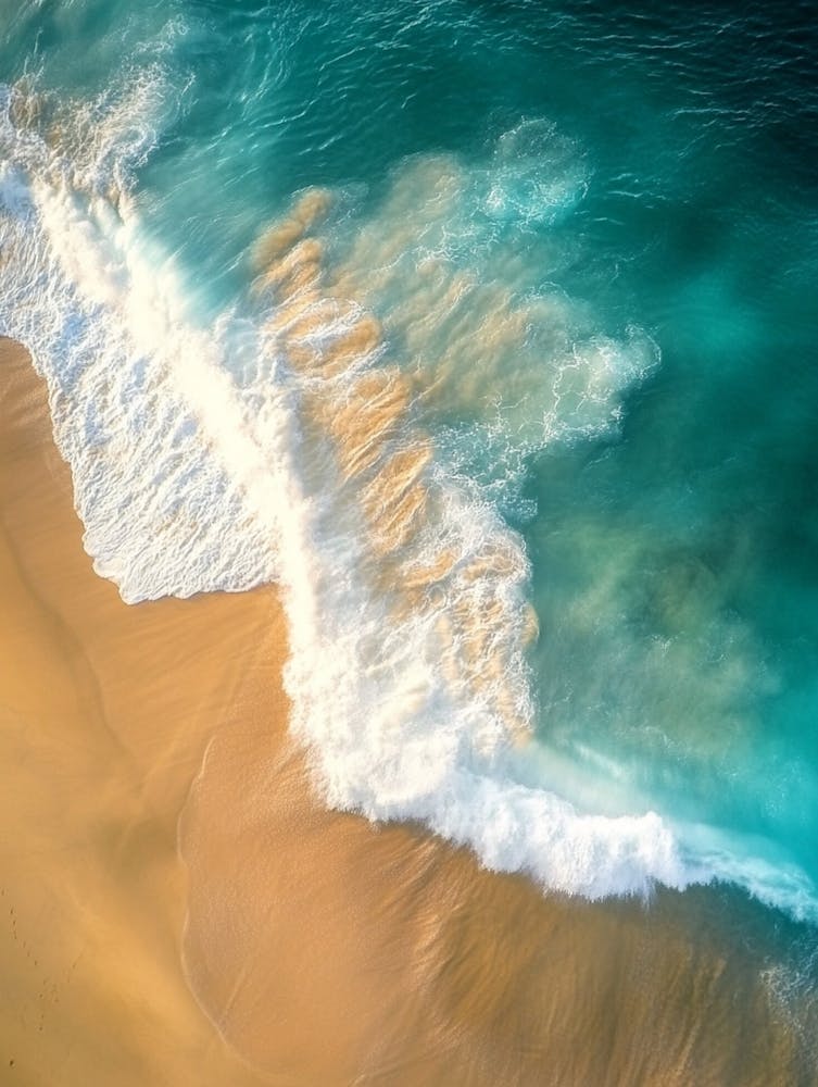 Aerial View Of A Beach 83