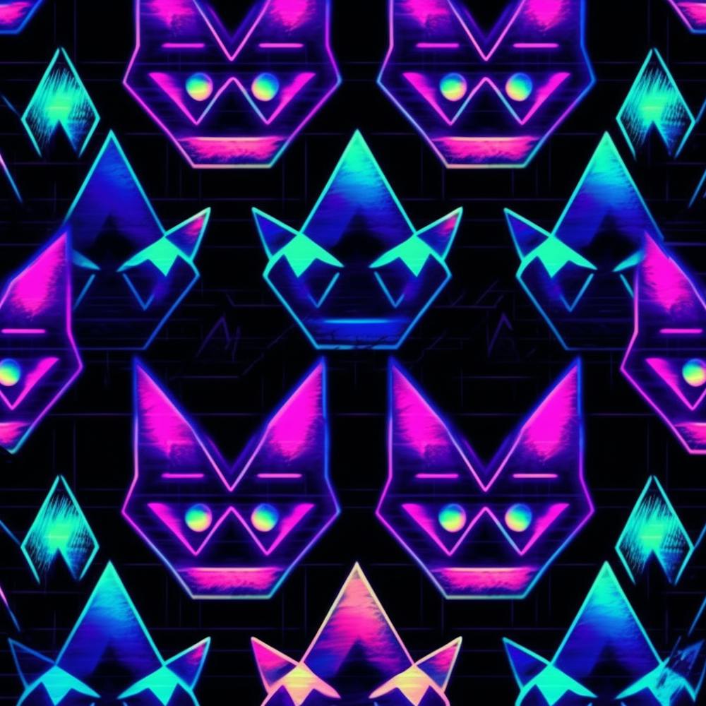 Neon Cats