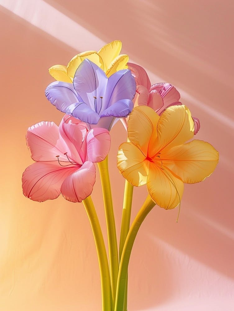 Dreamy Inflatable Flowers Amaryllis 5