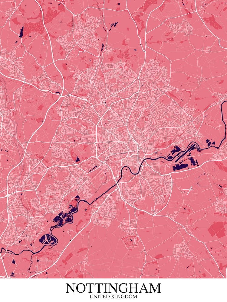 Nottingham Pink Purple