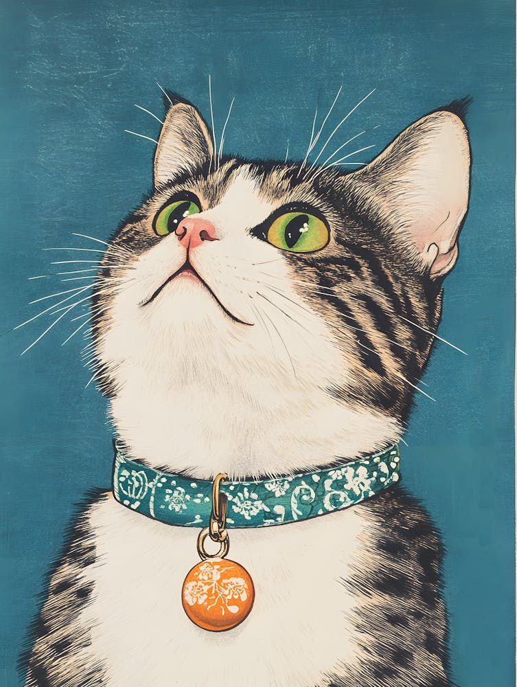 Cat With Collar