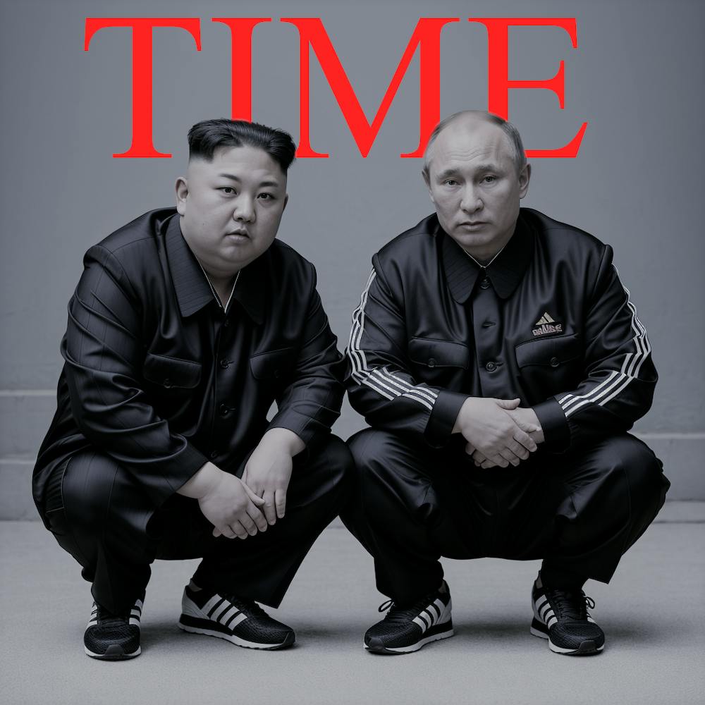 Time Cover Putin Kim