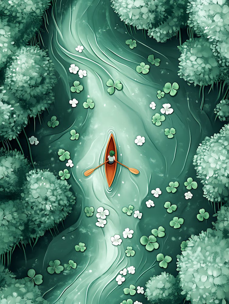 Canoeing In The Forest