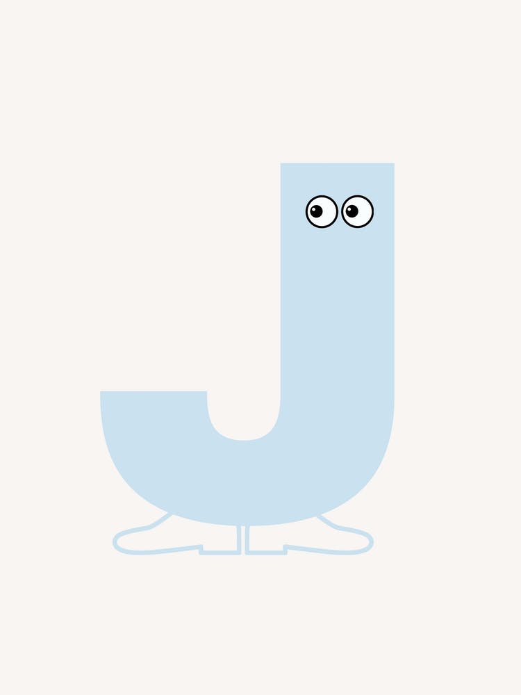 Alphabet Poster J