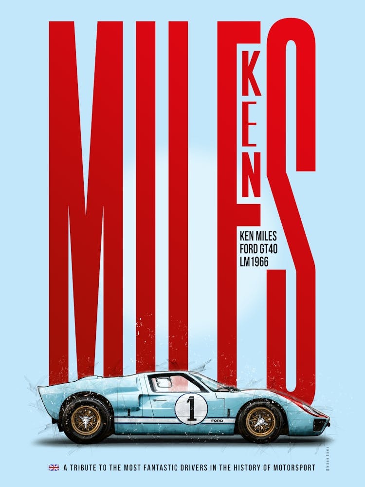 Ken Miles Tribute, Ford GT40