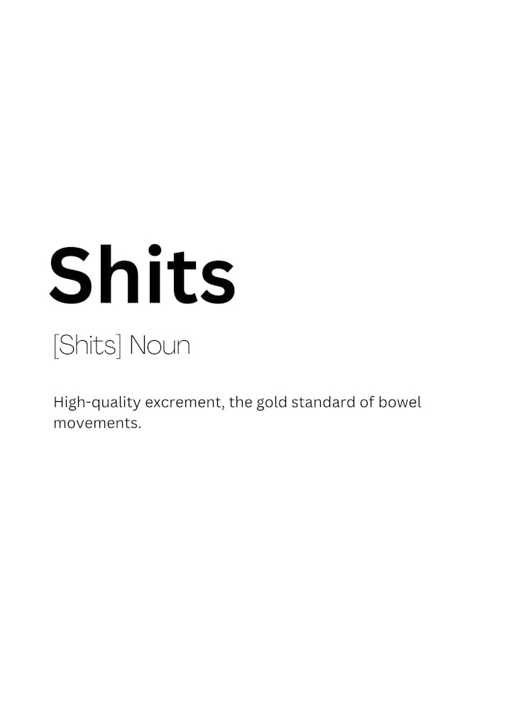 Shits Definition Meaning