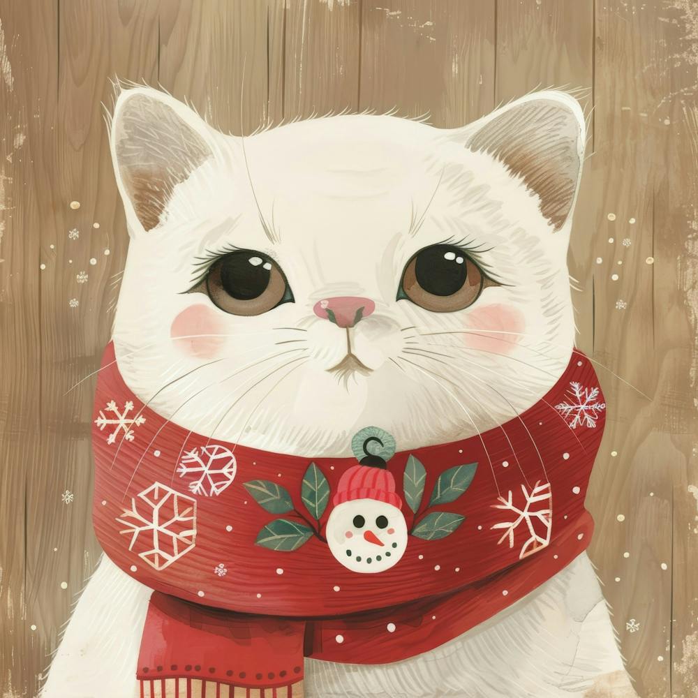 Christmas Cat 2