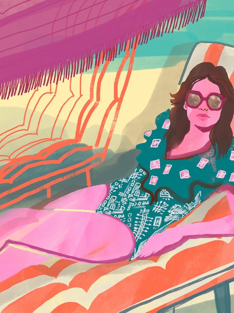 Sun Bathing