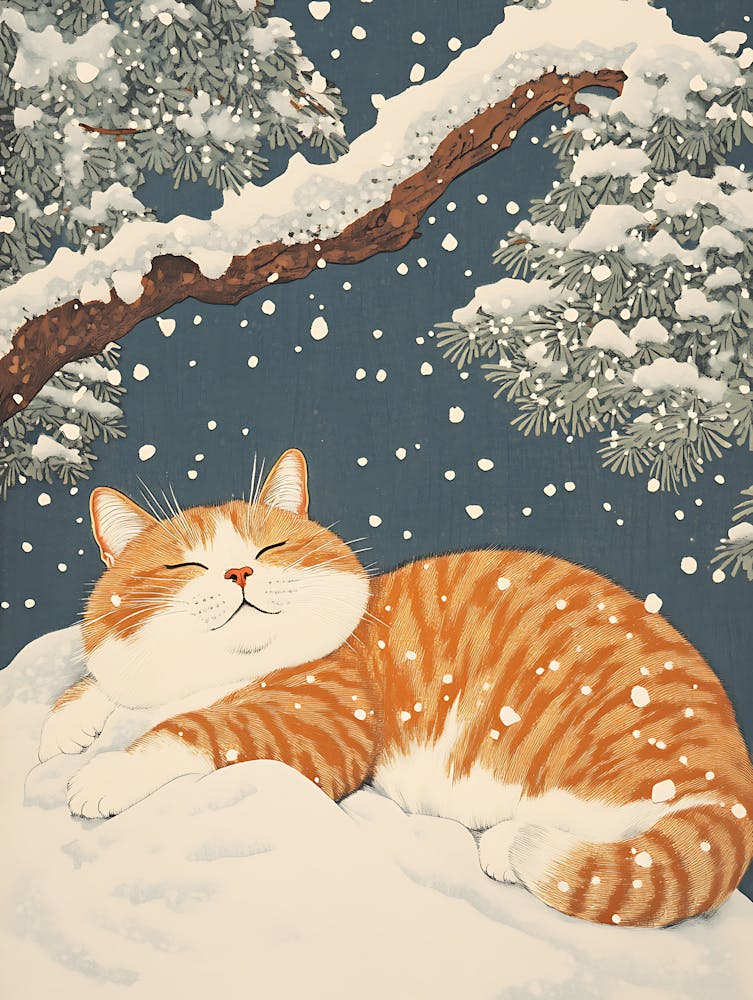 Cat In The Snow 18