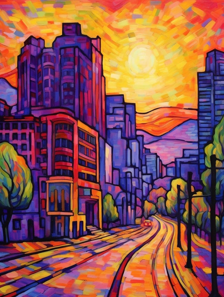 Bellevue Washington Pixel Art 10