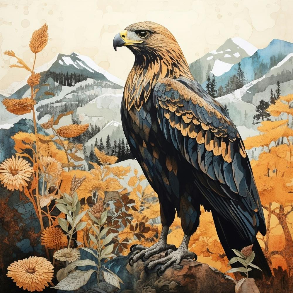 Bird In Nature Golden Eagle 2