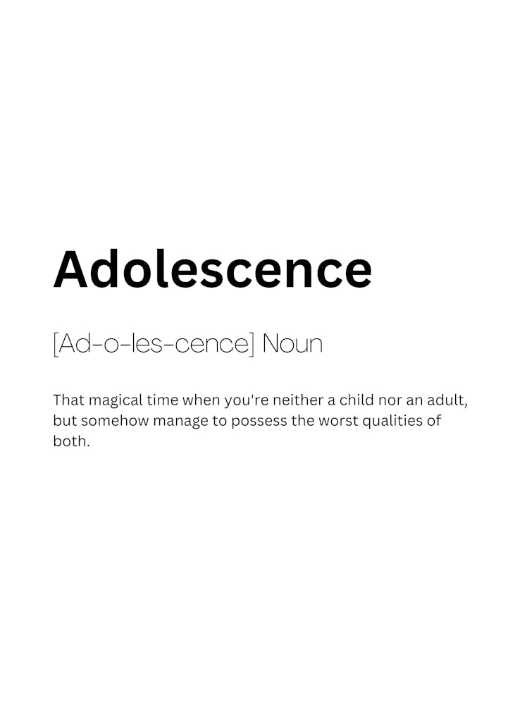 Adolescence Definition Meaning 1