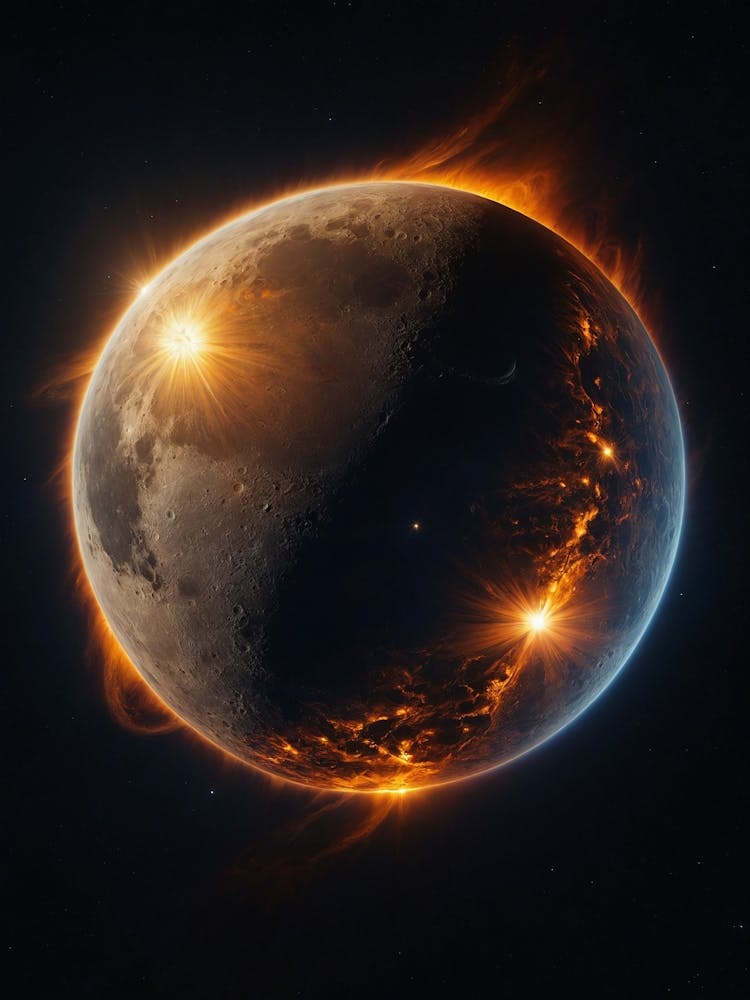 Moon In Flames