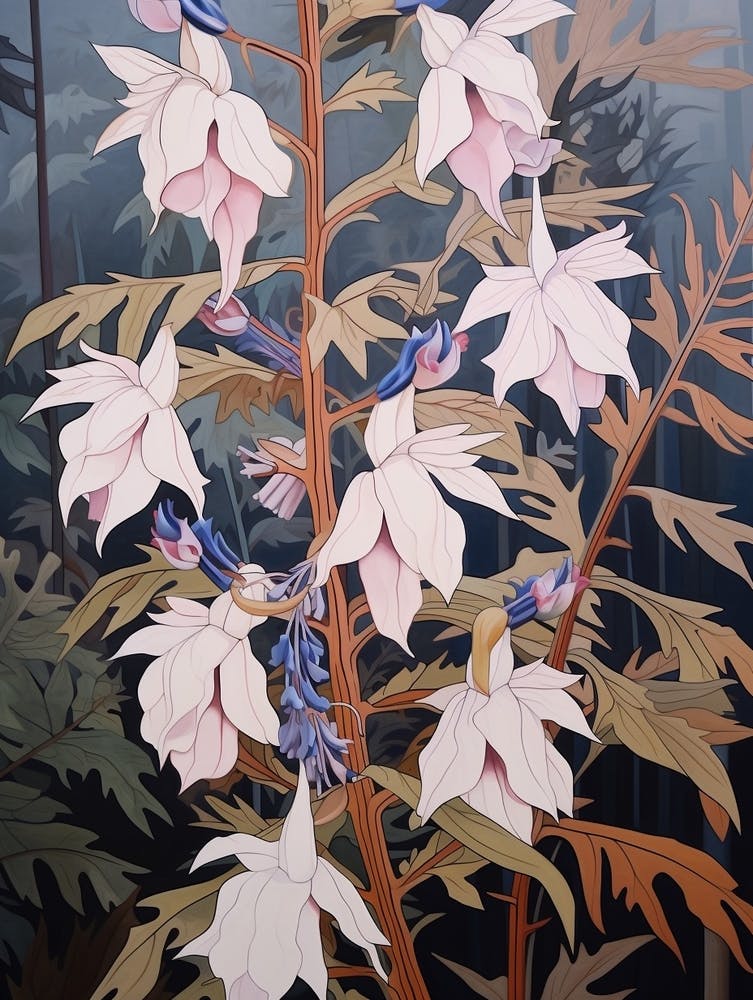 Flower Illustration Lobelia 4