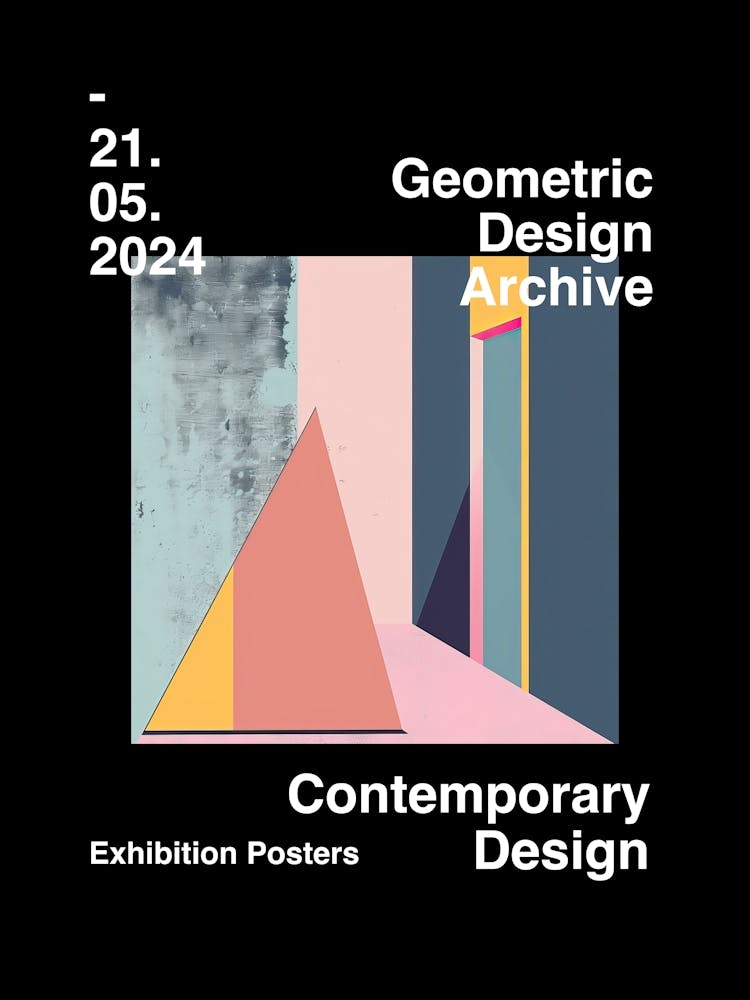 Geometric Design Archive Poster 10