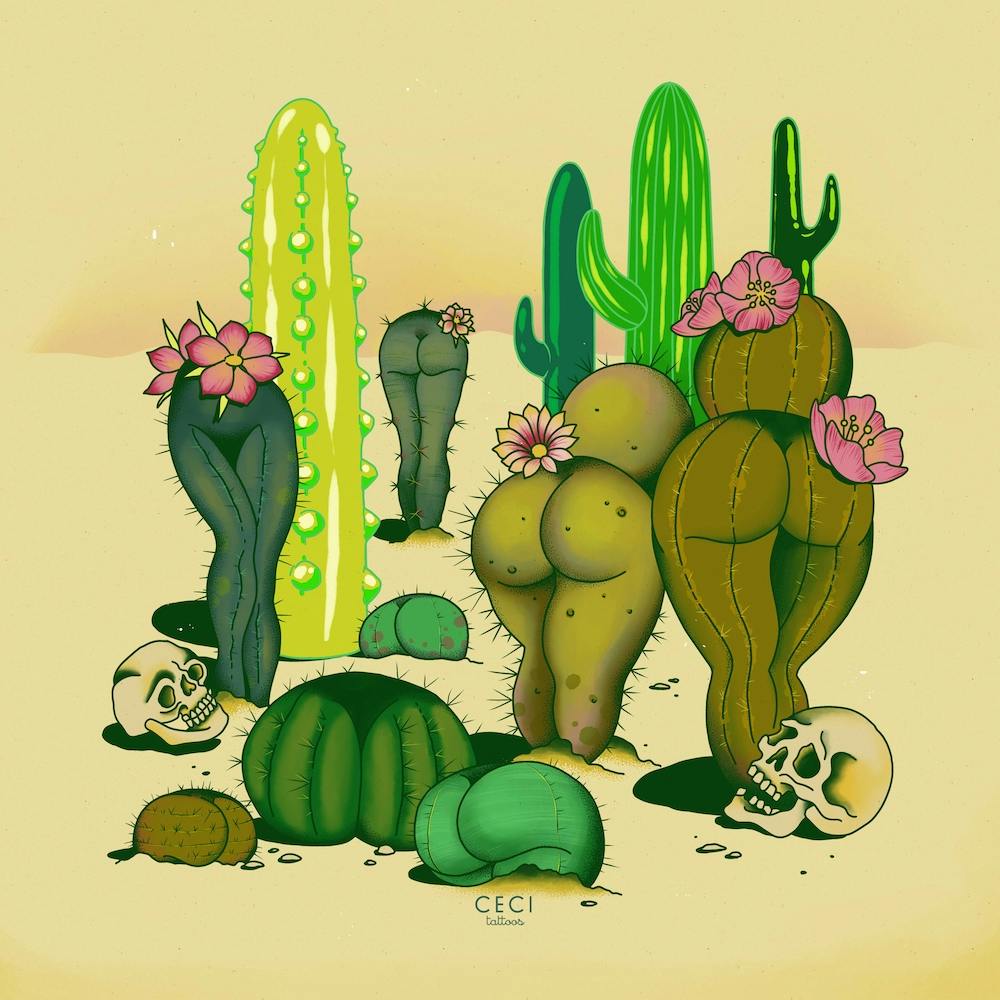 Cactass Landscape Quadrat