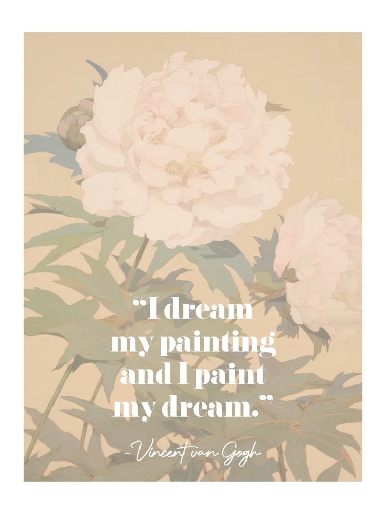 Artist Quote Van Gogh Vincent