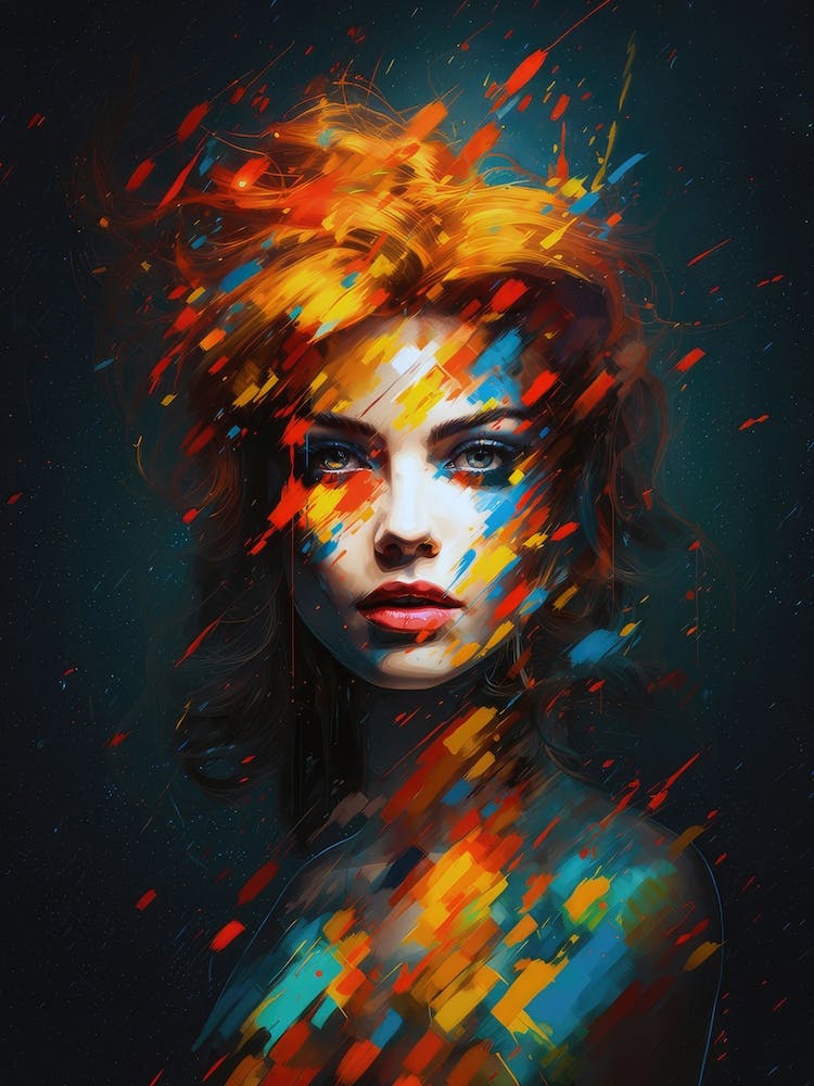 Abstract Painting Maria 1