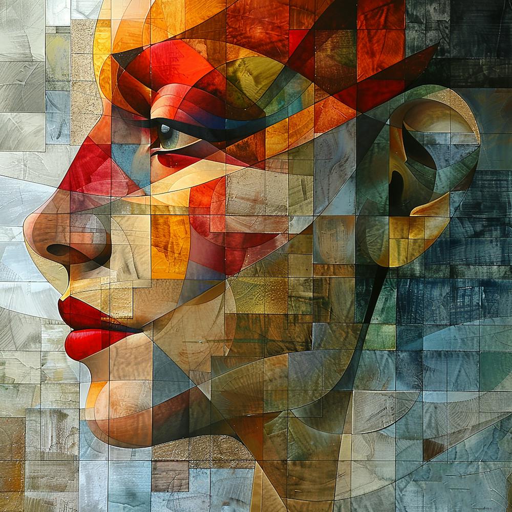 Abstract Portrait Of A Woman 17