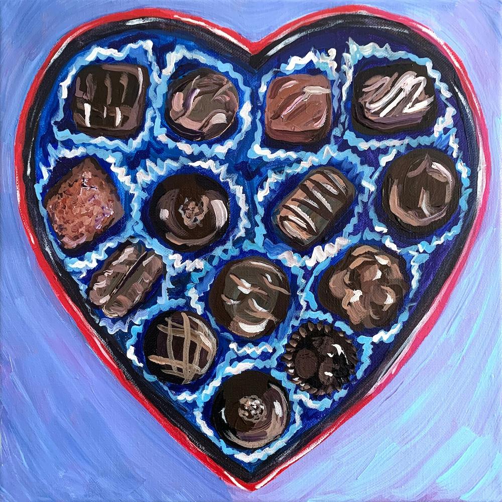Box Of Chocolates Square