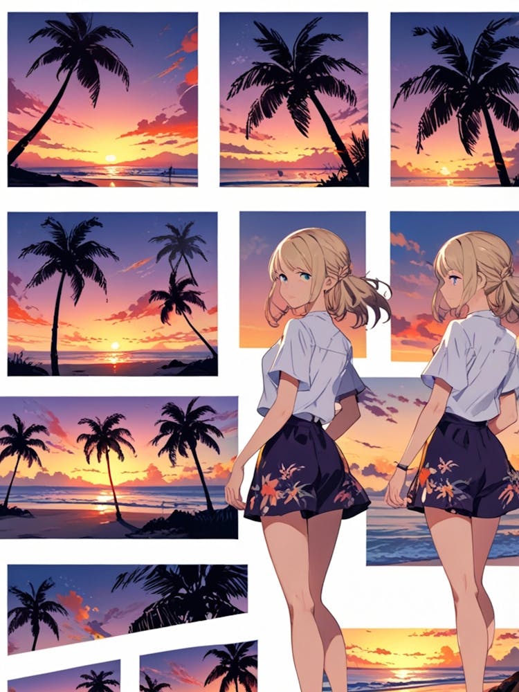 Sunset At The Beach 10