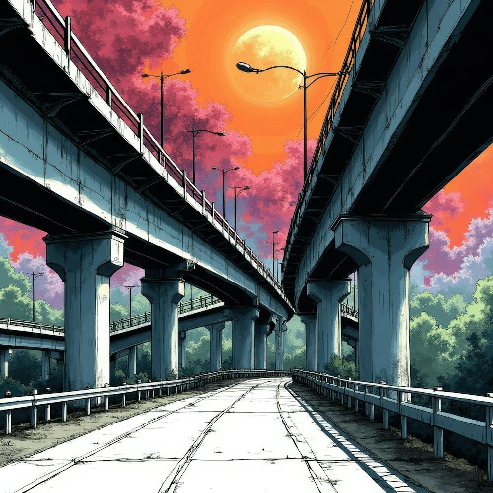 Bridge Over The Highway