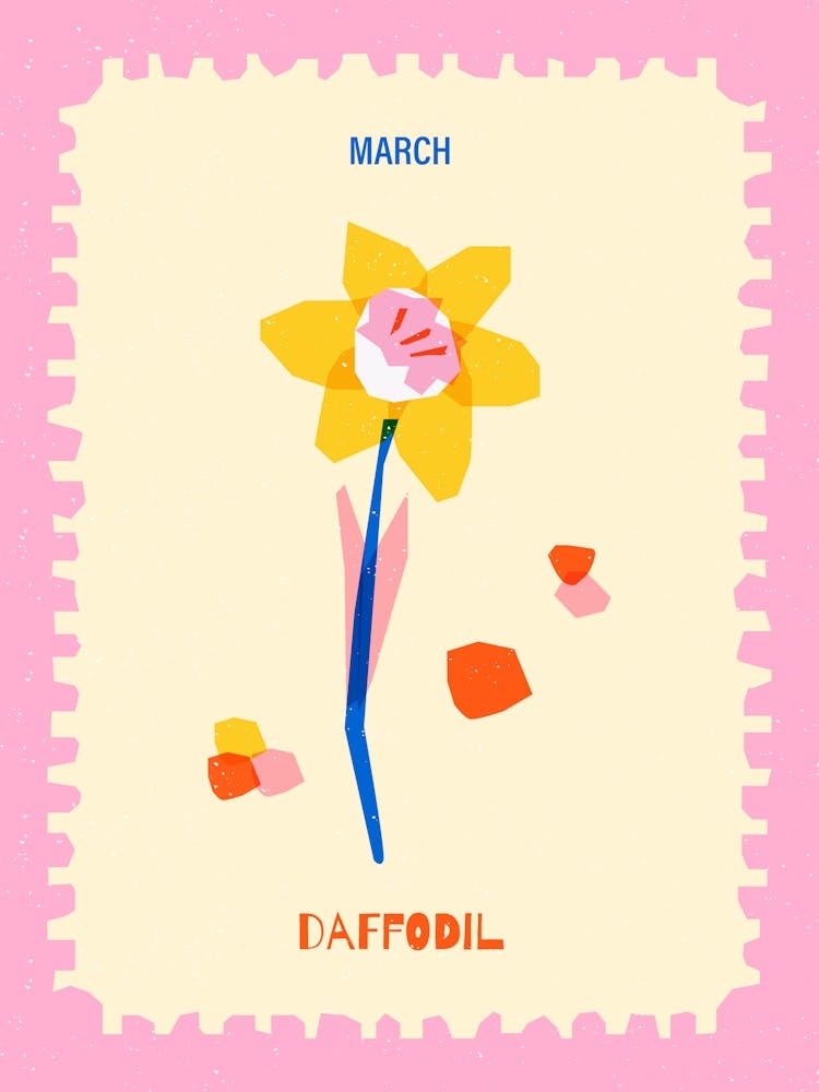 March Birthmonth Flower Daffodil