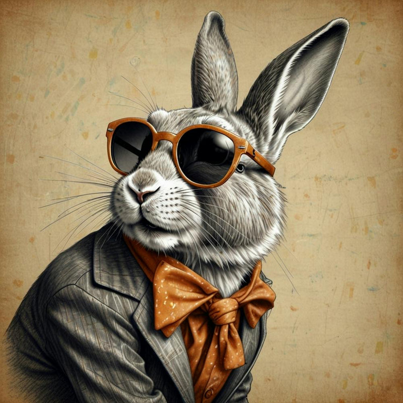 Rabbit In Sunglasses 4