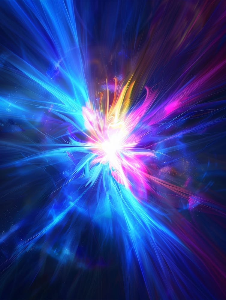 Abstract Fractal Explosion